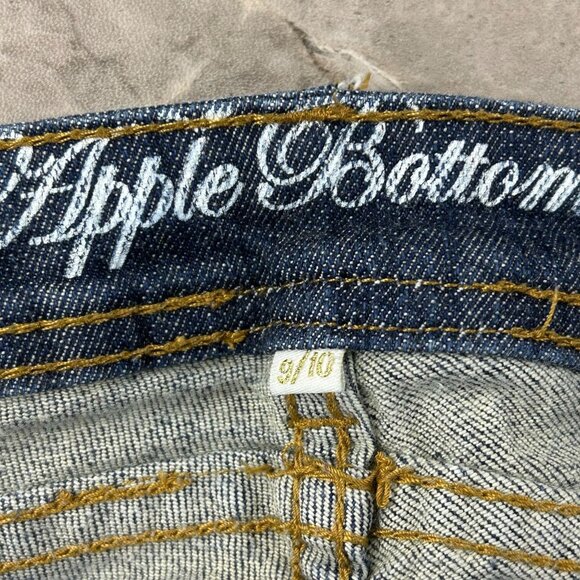 Vintage Apple Bottom Jeans Size 9/10 y2k Hip Hop Streetwear Embroidered 9 / 10 - Picture 10 of 15